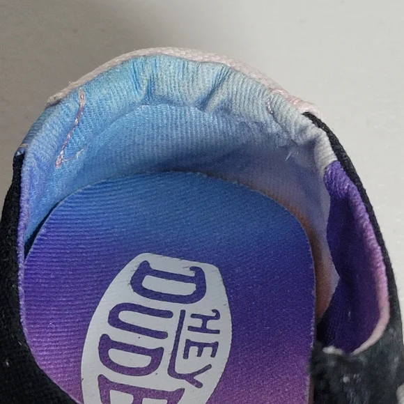 Hey Dude Wendy Color Fun Toddler Girl Size C7. - Picture 11 of 12
